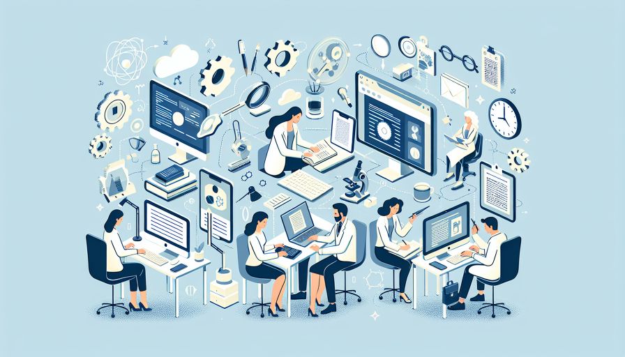 Mehr über den Artikel erfahren Effiziente Nutzung moderner Technologie zur Unterstützung Ihres wissenschaftlichen Schreibprozesses: Wie digitale Werkzeuge Ihre Hausarbeit verbessern können.
