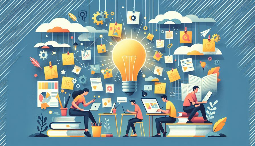 Mehr über den Artikel erfahren Wie Sie kreative Denkmethoden einsetzen, um innovative Ansätze in Ihren Hausarbeiten und Projektarbeiten zu entwickeln.