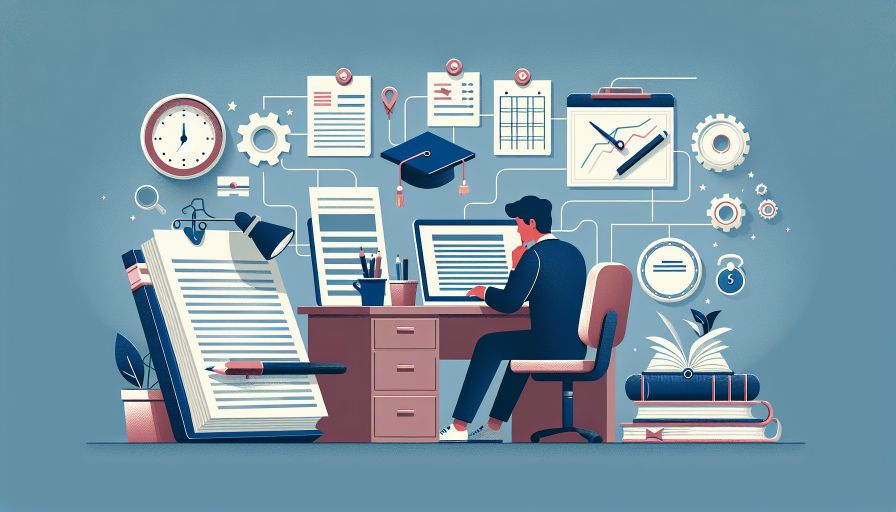 Mehr über den Artikel erfahren Wie Sie durch professionelles wissenschaftliches Schreiben und gezielte Zeitplanung Ihre Bachelorarbeit erfolgreich abschließen und Ihre akademische Karriere fördern