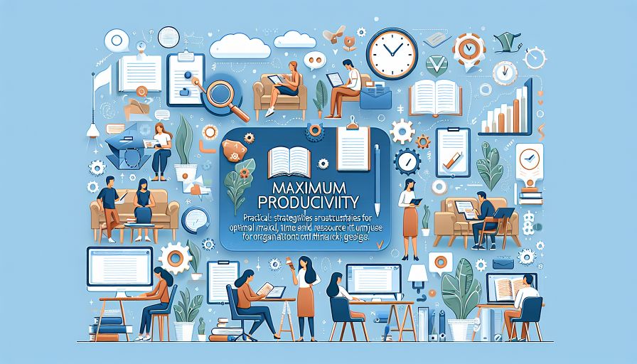 Mehr über den Artikel erfahren Maximale Produktivität bei der Erstellung Ihrer Examensarbeit: Praktische Strategien zur optimalen Nutzung von Zeit und Ressourcen.