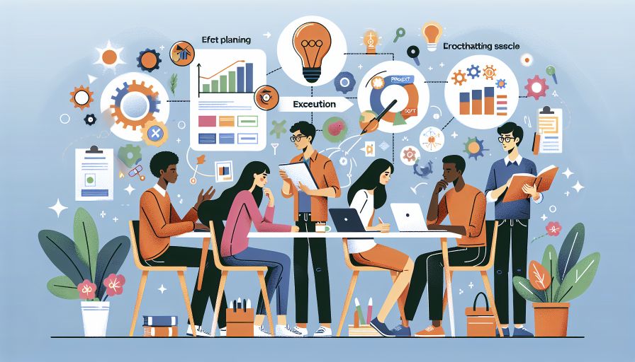 Mehr über den Artikel erfahren Strategien zur effizienten Planung und Umsetzung Ihrer Projektarbeit: Best Practices für wissenschaftliches Arbeiten in der Hochschulausbildung