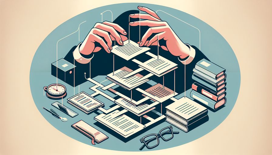 Mehr über den Artikel erfahren Wie Sie Ihre wissenschaftliche Hausarbeit optimal strukturieren: Ein Leitfaden für Studierende