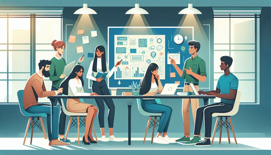 Mehr über den Artikel erfahren Erfolgsstrategien für die Zusammenarbeit in projektbasierten Studienarbeiten: Ein Leitfaden zur optimalen Teamdynamik und Produktivität