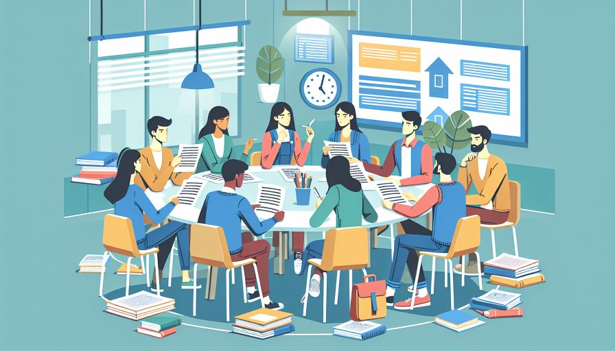 Du betrachtest gerade Wie Sie die Qualität Ihrer akademischen Arbeit durch den kritischen Einsatz von Peer-Feedback und Kollaboration steigern können.