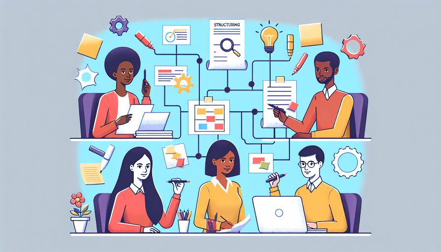 Mehr über den Artikel erfahren Wie Sie Ihre wissenschaftliche Arbeit durch kreative Gliederungsstrategien optimieren: Methoden zur effektiven Strukturierung und Präsentation Ihrer Forschungsergebnisse.