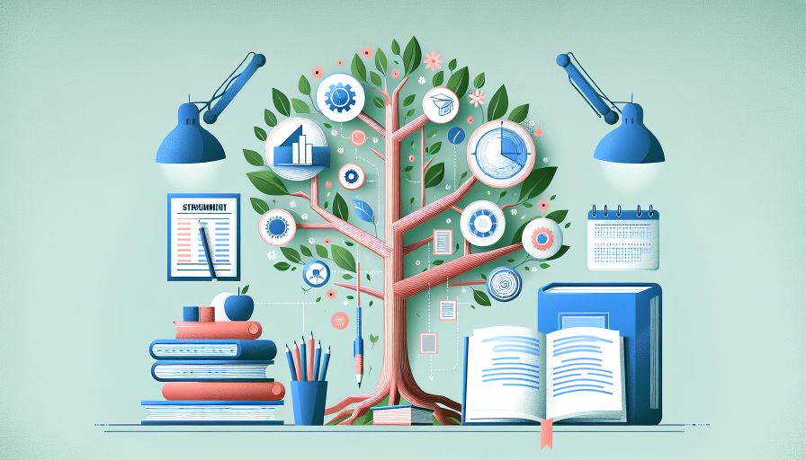 Mehr über den Artikel erfahren Thema: „Effektive Strukturierungstechniken für Ihre Seminararbeit: Ein Leitfaden zur erfolgreichen Gliederung und Projektplanung