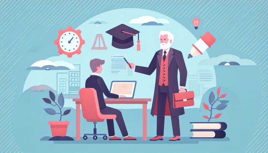 Mehr über den Artikel erfahren Mentorenschaft im Studium: Wie Sie von erfahrenen Akademikern bei Ihrer Examensarbeit oder Bachelorarbeit profitieren können.