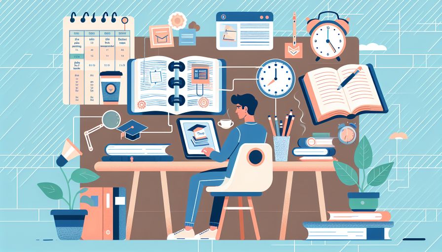Du betrachtest gerade Effektives Zeitmanagement im Studium: Planen Sie Ihre Studien- und Bachelorarbeit effizient und stressfrei