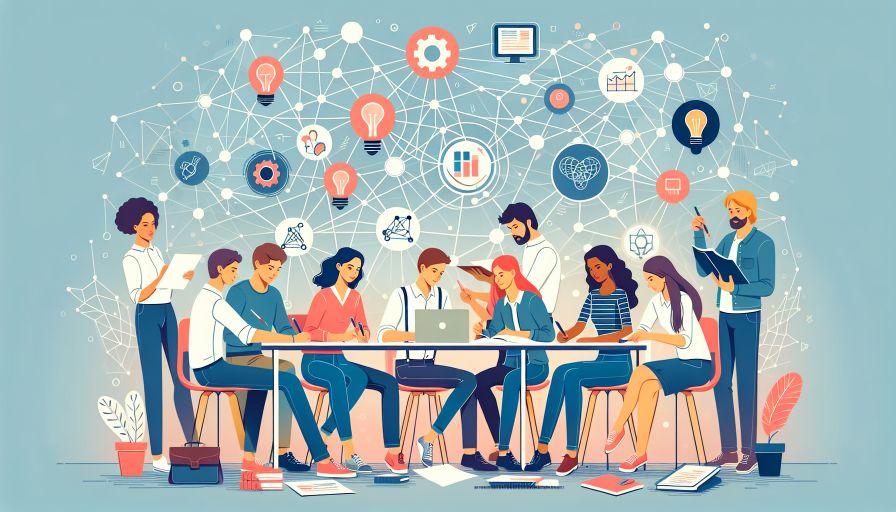Mehr über den Artikel erfahren Die Rolle der Zusammenarbeit: Wie Sie durch Teamarbeit und Networking im Studium erfolgreich Projekte realisieren können