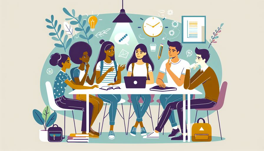 Mehr über den Artikel erfahren Wie Sie durch kollaboratives Arbeiten in Projektgruppen Ihre wissenschaftlichen Fähigkeiten stärken: Strategien zur erfolgreichen Zusammenarbeit und zum Austausch von Fachwissen im Studium.