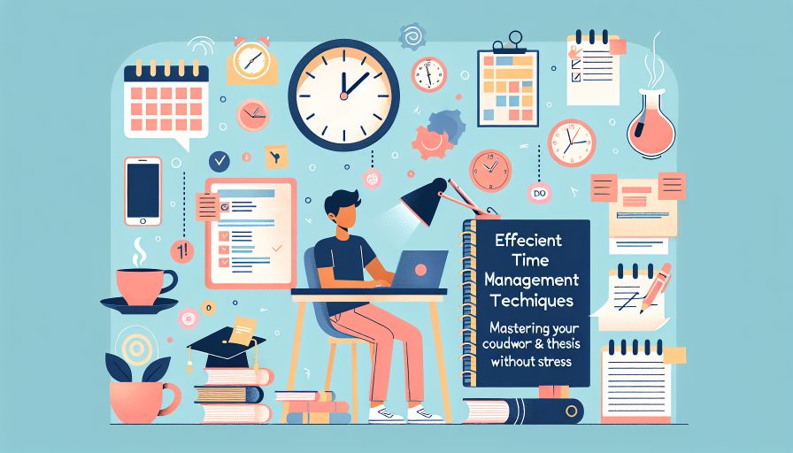 Mehr über den Artikel erfahren Effiziente Zeitmanagement-Techniken für Studierende: So meistern Sie Ihre Studien- und Masterarbeit stressfrei.
