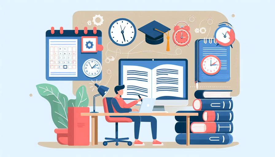 Mehr über den Artikel erfahren Effizientes Zeitmanagement für Ihre Abschlussarbeit: Strategien zur erfolgreichen Planung und Umsetzung Ihrer wissenschaftlichen Projekte
