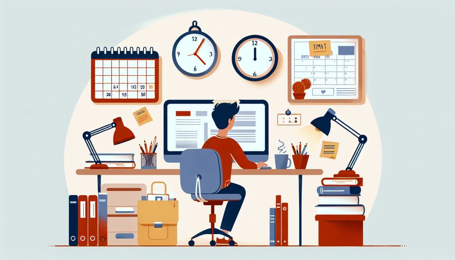 Mehr über den Artikel erfahren Effektives Zeitmanagement im Studium: Wie Sie Ihre Studien- und Hausarbeiten stressfrei meistern