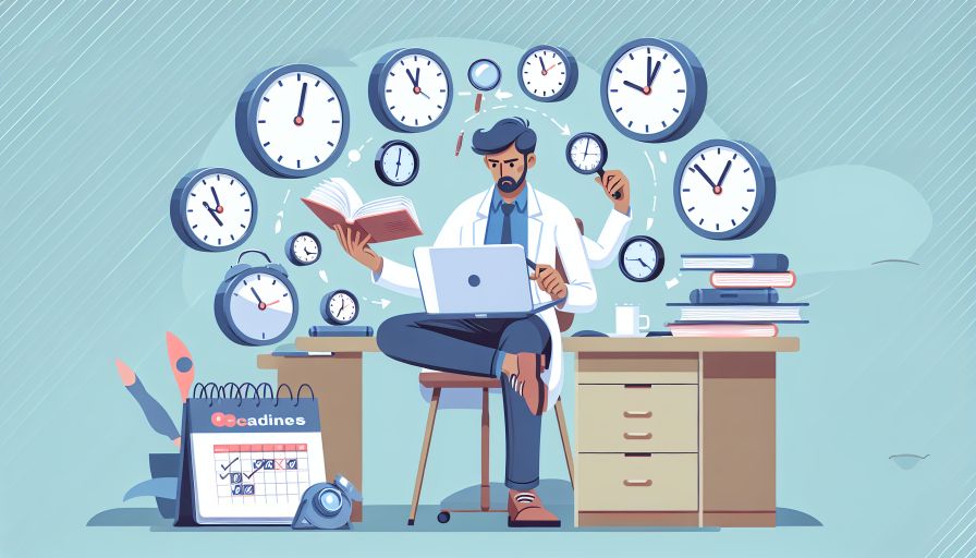 Mehr über den Artikel erfahren Effektive Zeitmanagement-Taktiken für die Erstellung Ihrer wissenschaftlichen Arbeiten: Tipps und Tools, um Deadlines erfolgreich zu meistern