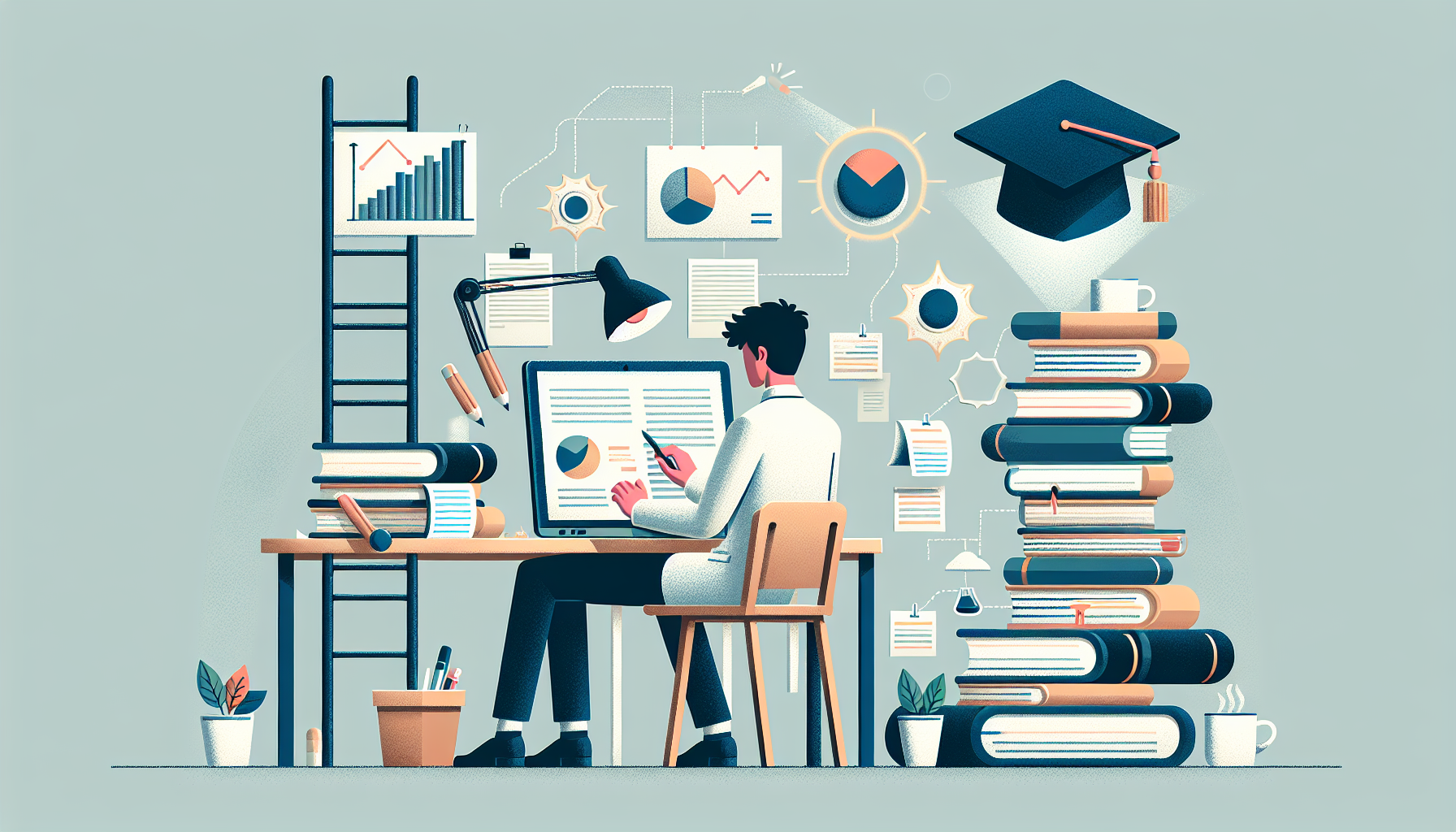 Mehr über den Artikel erfahren Wissenschaftliche Ghostwriter zur Perfektionierung Ihrer Doktorarbeit: Wie Sie Ihre Forschungsprojekte und Gliederung effizient optimieren können